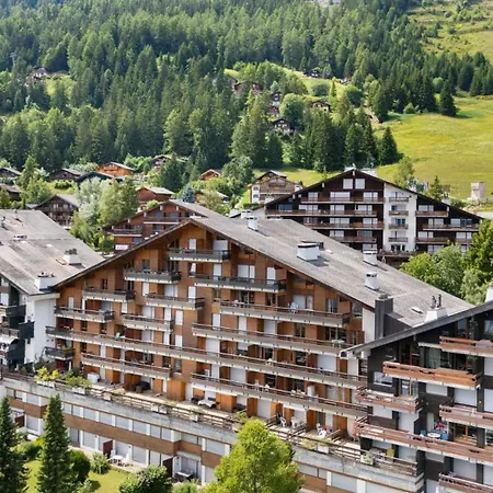 公寓 Mars 506 Sur La Place Du Village A Avec Vue Sur Les Alpes