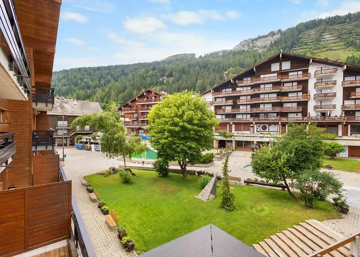Apartamento Mars 506 Sur La Place Du Village A Avec Vue Sur Les Alpes Anzère